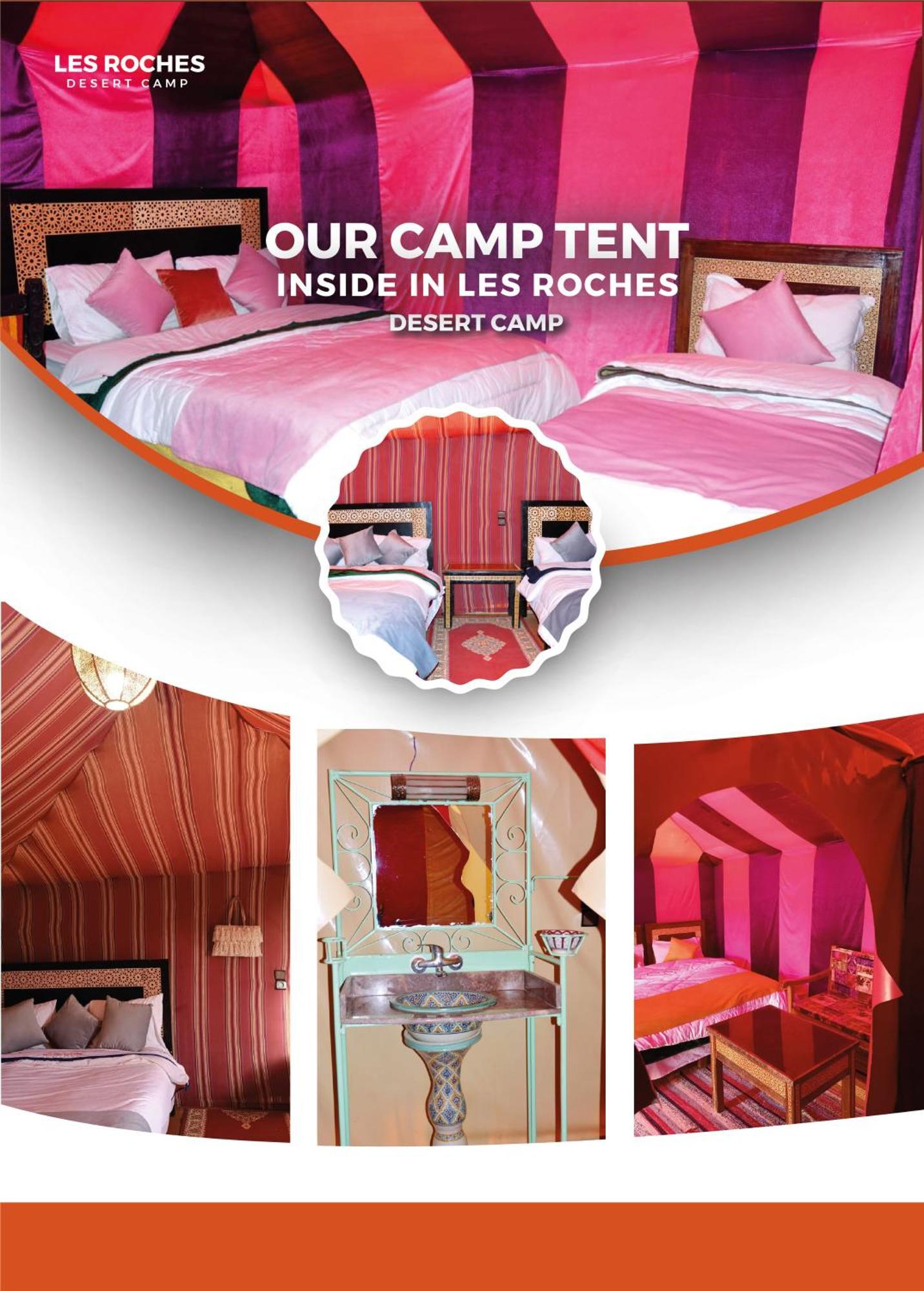 Les Roches Desert Camp Мерцуга Екстериор снимка